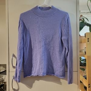 Karen Scott Petites Mockneck Sweater